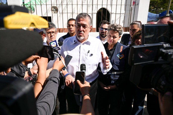 El presidente Bernardo Arévalo. Foto: La Hora