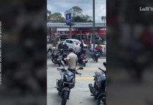 VIDEO: Momentos clave del ataque armado donde murió, Byron Ruíz, narcotraficante hondureño Vídeo del ataque armado donde murió Byron Ruíz. Foto: Captura de Pantalla