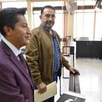 Tribunal autorizó devolución de caución económica a Samuel Morales. Foto La Hora: Fabricio Alonzo