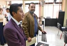 Tribunal autorizó devolución de caución económica a Samuel Morales. Foto La Hora: Fabricio Alonzo