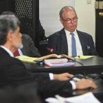 Dirigentes del desaparecido Partido LIberal de Guatemala (PLG) enfrentan juicio. Foto La Hora: Fabricio Alonzo