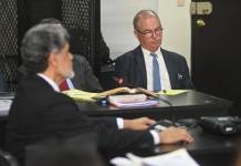Dirigentes del desaparecido Partido LIberal de Guatemala (PLG) enfrentan juicio. Foto La Hora: Fabricio Alonzo
