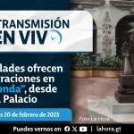 Autoridades participan este jueves 20 de febrero en la “Ronda”, espacio en donde responderán a preguntas de medios de comunicación. Foto La Hora: Diseño- Roberto Altán.