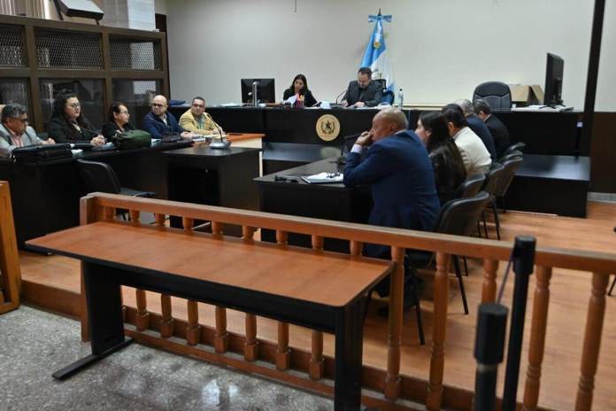 Juez de Mayor Riesgo B aplazó audiencia de caso Cooptación del Estado. Foto La Hora: Fabricio Alonzo