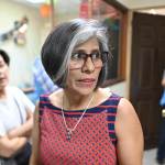 Claudia González espera que Sala Primera De Apelaciones Penal resuelva la recusación contra Jimi Bremer. Foto La Hora: Fabricio Alonzo