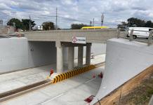 Paso a desnivel en el Naranjo alcanza un 90% de avance, a días de su inauguración Paso a desnivel en el Naranjo avanza a un 90% a 8 días de su inauguración