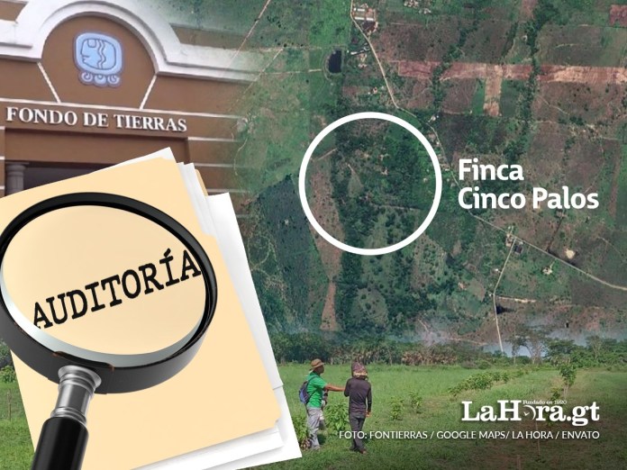 CGC desarrolla una auditoría al cuestionado proceso de compra de la finca Cinco Palos, que se ubica en Guazacapán, Santa Rosa. Arte: Alejandro Ramírez