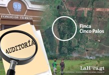CGC desarrolla una auditoría al cuestionado proceso de compra de la finca Cinco Palos, que se ubica en Guazacapán, Santa Rosa. Arte: Alejandro Ramírez
