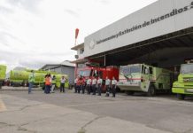 Servicio de Salvamento y Extinción de Incendios se beneficia de espacio recuperado en el Aeropuerto La Aurora