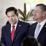 Marco Rubio visitó Costa Rica donde se reunió con el presidente de ese país, Rodrigo Chaves, para tratar temas como la migración, seguridad y comercio.