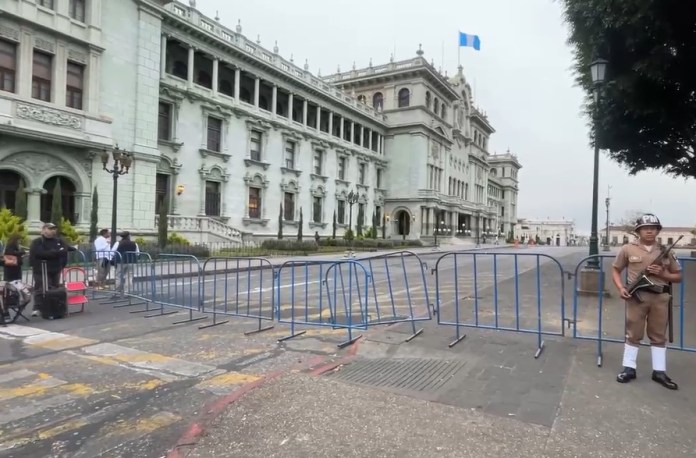 captura de pantalla cierre palacio