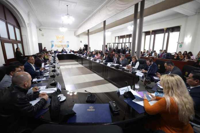 La junta directiva del Congreso acordó la distribución de comisiones en la plenaria del 11 de febrero. Foto: Congreso