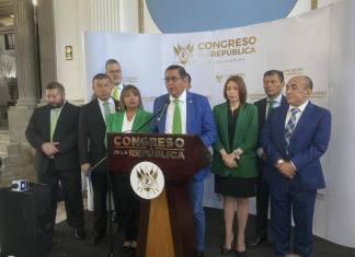 La bancada UNE pasa a control de los allegados a la excandidata Sandra Torres. Foto: La Hora