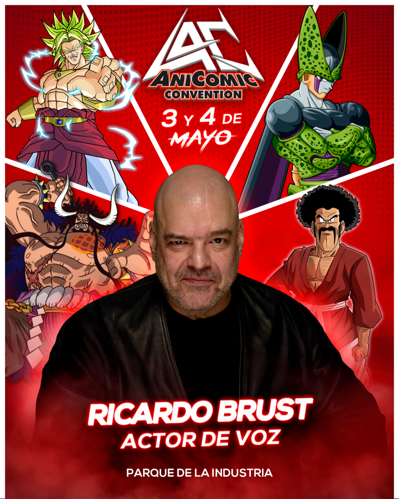 Uno de los invitados a la convención Anicomic que se realizará en el Parque de la Industria. Imagen: Anicomic.