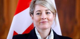 Foto de archivo de la ministra de Exteriores canadiense, Mélanie Joly. Foto La Hora: EFE