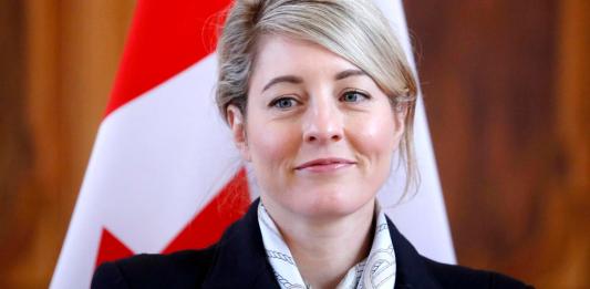 Foto de archivo de la ministra de Exteriores canadiense, Mélanie Joly. Foto La Hora: EFE