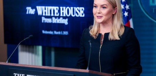 Conferencia de prensa de la Casa Blanca. Foto La Hora: EFE