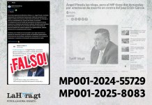MP001-2024-55729 y MP001-2025-8083, las dos denuncias, aunque el MP diga falso El MP respaldó al secretario general del ente investigador, Ángel Pineda, quien aseguró que no existían denuncias en contra del juez Erick García. Diseño La Hora: Alejandro Ramírez
