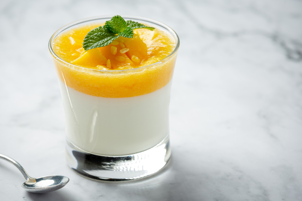 Mousse de mango 