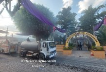VIDEO: Disturbios en Aguacatán escalan a la quema de municipalidad y comisaría de la PNC y PMT Manifestantes quemaron el edifico de la Municipalidad de Aguacatán. Foto: Noticiero Aguacatán Huehue