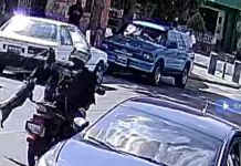 VIDEO: Motorista roba un perro a mano armada en zona 11 capitalina El robo fue captado por una cámara de videovigilancia. Foto La Hora: Captura de Pantalla/ Redes Sociales.