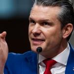 Fotografía de archivo en la que se registró al secretario de Defensa de Estados Unidos, Pete Hegseth, en Washington DC. Foto La Hora: EFE