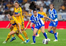 Ana Lucía Martínez anotó el gol con el que las Rayadas del Monterrey empataron en casa del Toluca y aseguraron su boleto en los cuartos de final.
