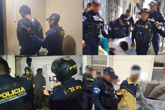 La Policía Nacional Civil han reportado la captura de diversos sicarios, los cuales han participado en ataques armados por una rivalidad entre pandillas.