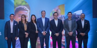 Durante la presentación se dio a conocer el proyecto en conjunto que será en beneficio de la niñez guatemalteca. Foto: Bantrab.