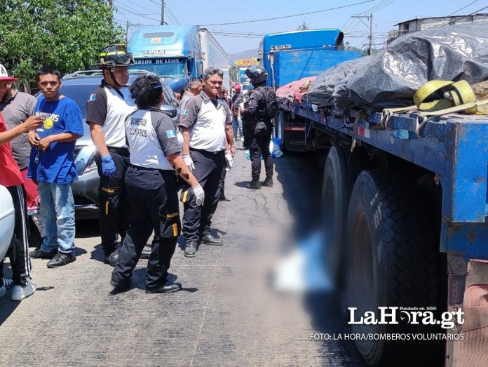 Bomberos reportaron un accidente de tránsito en ruta al Atlántico.