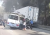 Accidente suscitado en el kilómetro 55 ruta al atlántico, deja como resultado el fallecimiento de una persona y ocho personas heridas en el lugar.