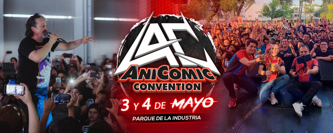 La convención se realizará el 3 y 4 de mayo en el Parque de la Industria. Imagen: Anicomic.