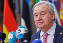 «Nuestro clima está al rojo vivo», Guterres aboga por los sistemas de alerta temprana