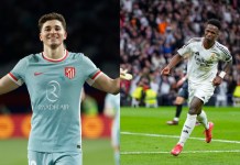 Atlético de Madrid y Real Madrid se miden este miércoles enla vuelta de los octavos de final de la UEFA Champions League. Foot La Hora: AP.