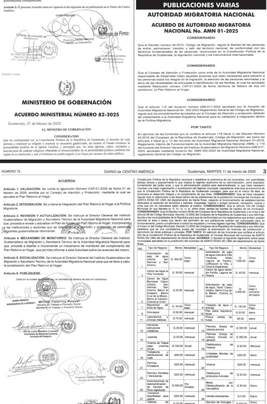 Autoridad Migratoria incluye el Plan Retorno al Hogar a la política migratoria de Guatemala