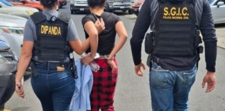 Capturan a alias la "Bebecita" presunta integrante del barrio 18