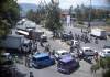 Bloqueo km 15 de la Calzada Roosevelt Foto La Hora / José Orozco