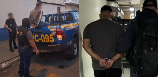 El MP ha reportado la captura de cinco personas asociadas a una estructura criminal autodenominada "TX o Taxistas del Barrio 18".