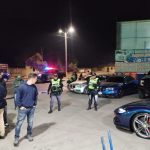 Agentes del departamento de tránsito PNC neutralizaron a un grupo de conductores que se disponían a realizar carreras clandestinas.