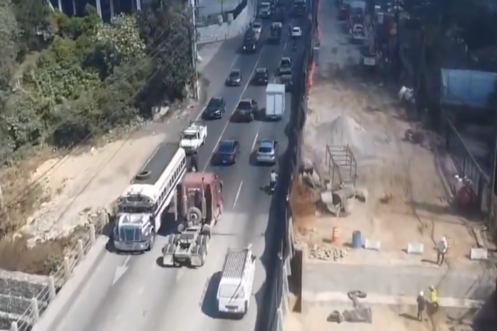 Policía Municipal de Tránsito (PMT), han dado a conocer las rutas alternas ante el próximo cierre vial en el kilómetro 17 de la CA-9.