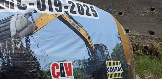 El CIV dio a conocer que los "trabajos" realizado en el cauce del río “Las Vacas”, no son pertenecientes a contrataciones por parte de la cartera.