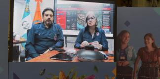 Secretaria Ejecutiva de CONRED anunció acciones tomadas ante el incendio en AMSA.