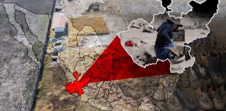 Imagen del campo de extermino en México