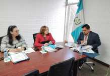 Cancillería lanzará aplicación digital para que guatemaltecos programen citas en consulados La vicecacanciller María Ramírez anuncia las capacitación para el funcionamiento de la aplicación para guatemaltecos en Estados Unidos. Foto : La Hora