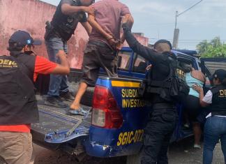 Alias "la abuela" y "el z", presuntos distribuidores de droga son capturados en Escuintla