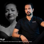 En la fotografía Floridalma Roque y el cirujano Kevin Malouf