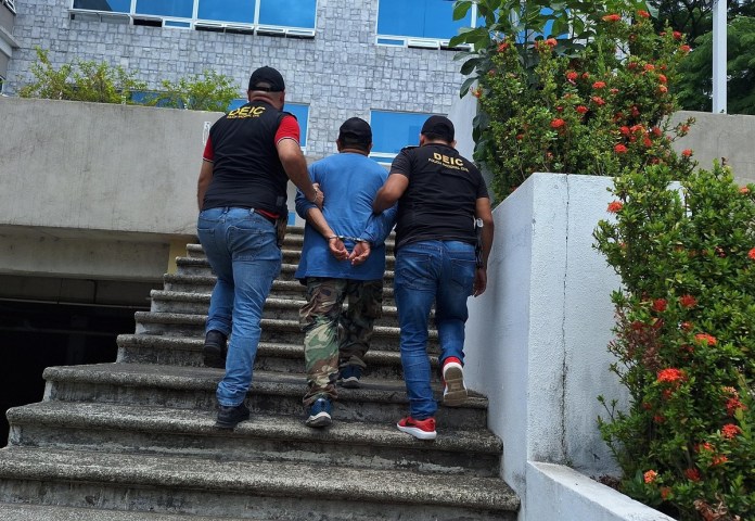 Agentes policiales realizaron la captura alias 
