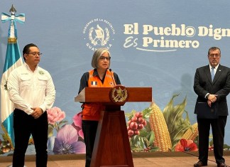 Titular de la Coordinación Nacional para la Reducción de Desastres de Guatemala (Conred)