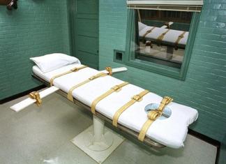Fotografía de archivo que muestra la cámara de la muerte donde los presos fallecen por inyección letal. Foto La Hora: EFE