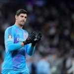 El portero titular del Real Madrid y uno de los mejores porteros del mundo, Thibaut Courtois, no estará en el transcendental juego de vuelta de la Copa del Rey, Foto La Hora: AP.
